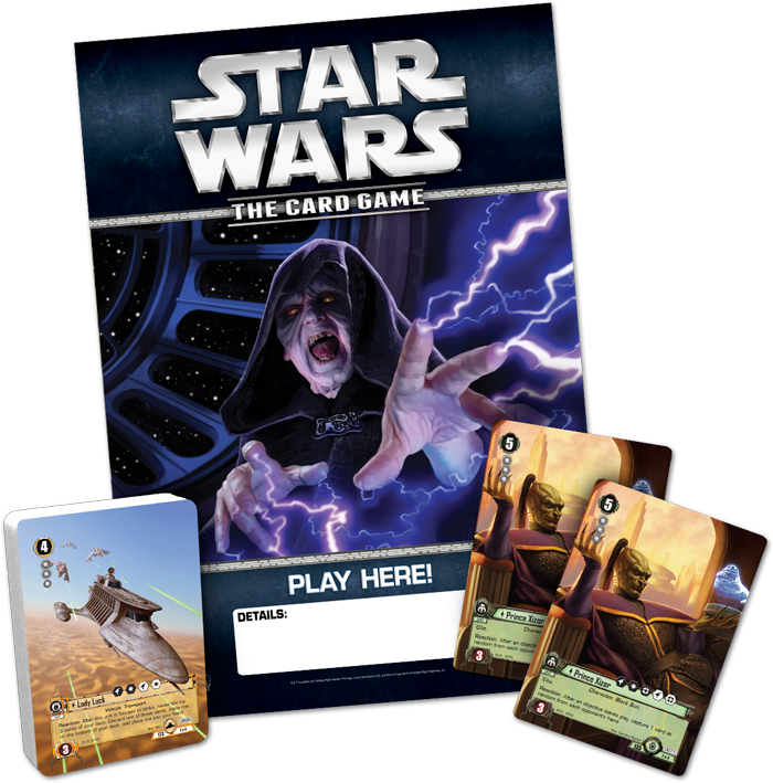 Star Wars Card Game Promotional Material