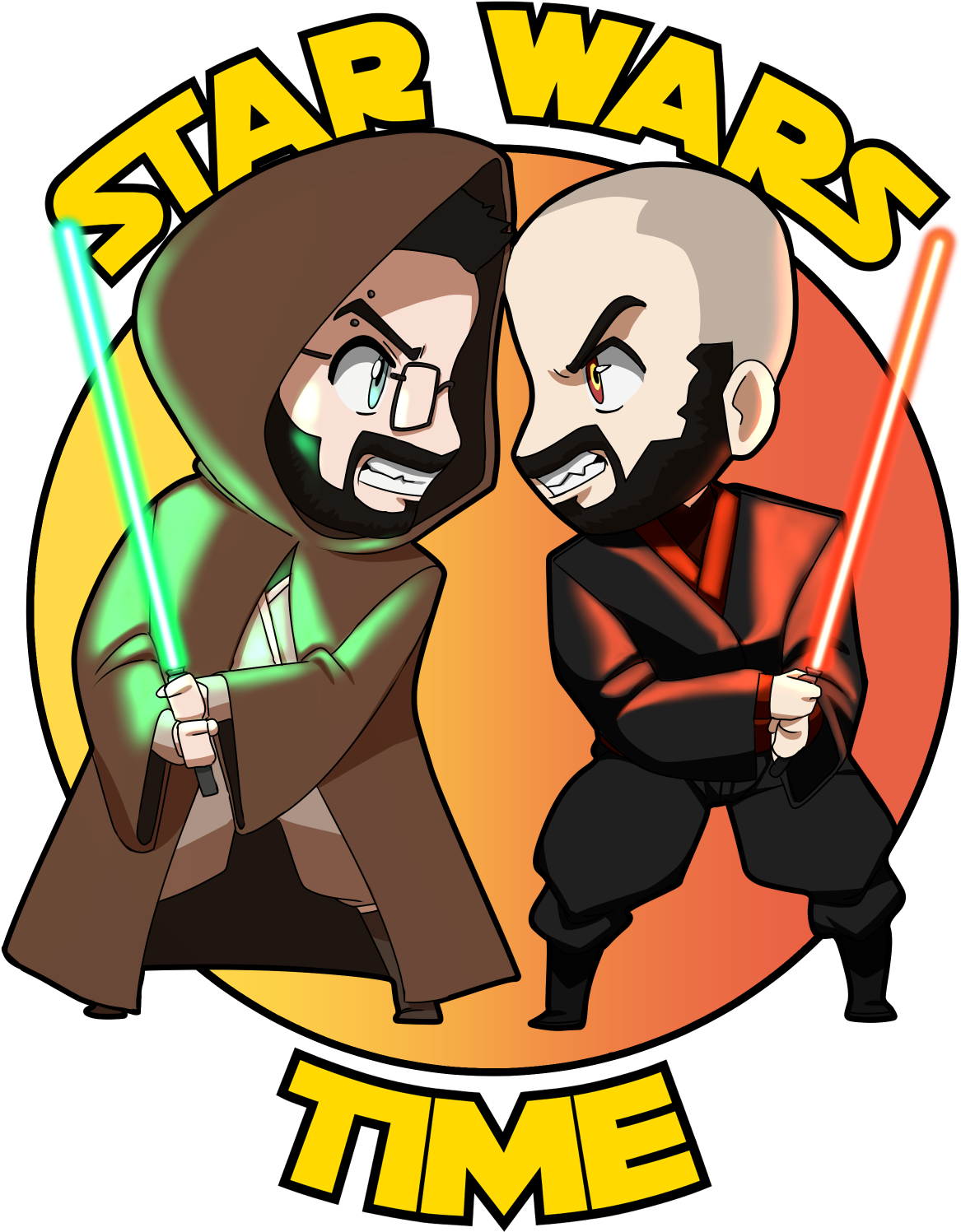 Star Wars Cartoon Duel