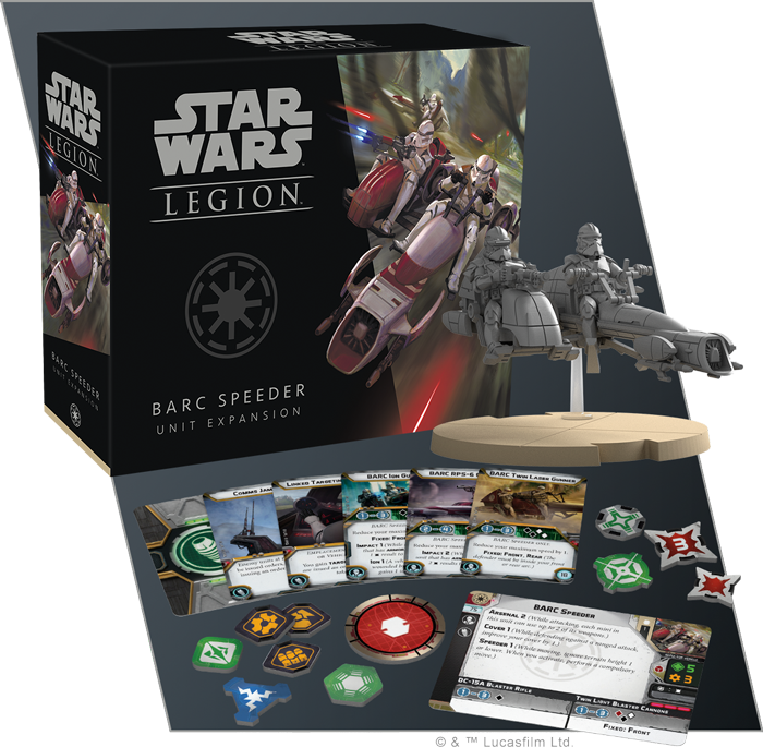 Star Wars Legion B A R C Speeder Expansion Pack