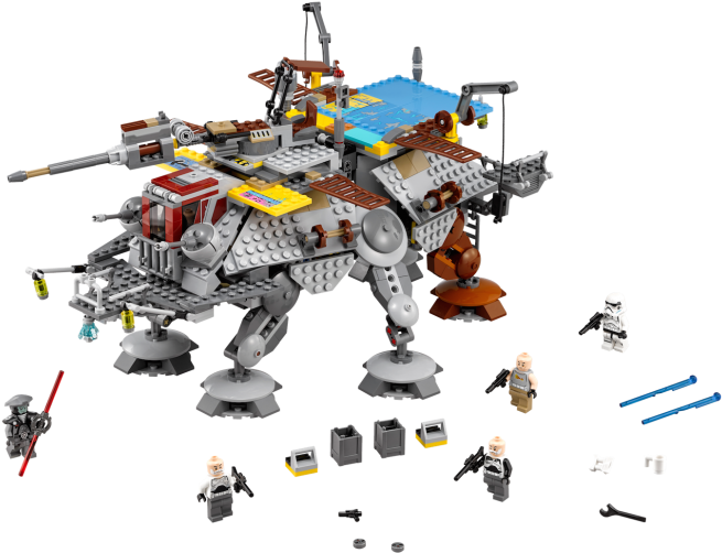 Star Wars Lego Battle Scene
