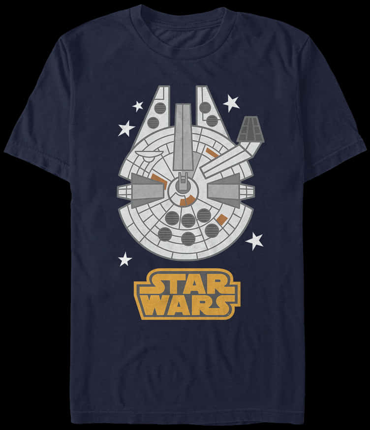 Star Wars Millennium Falcon T Shirt Design
