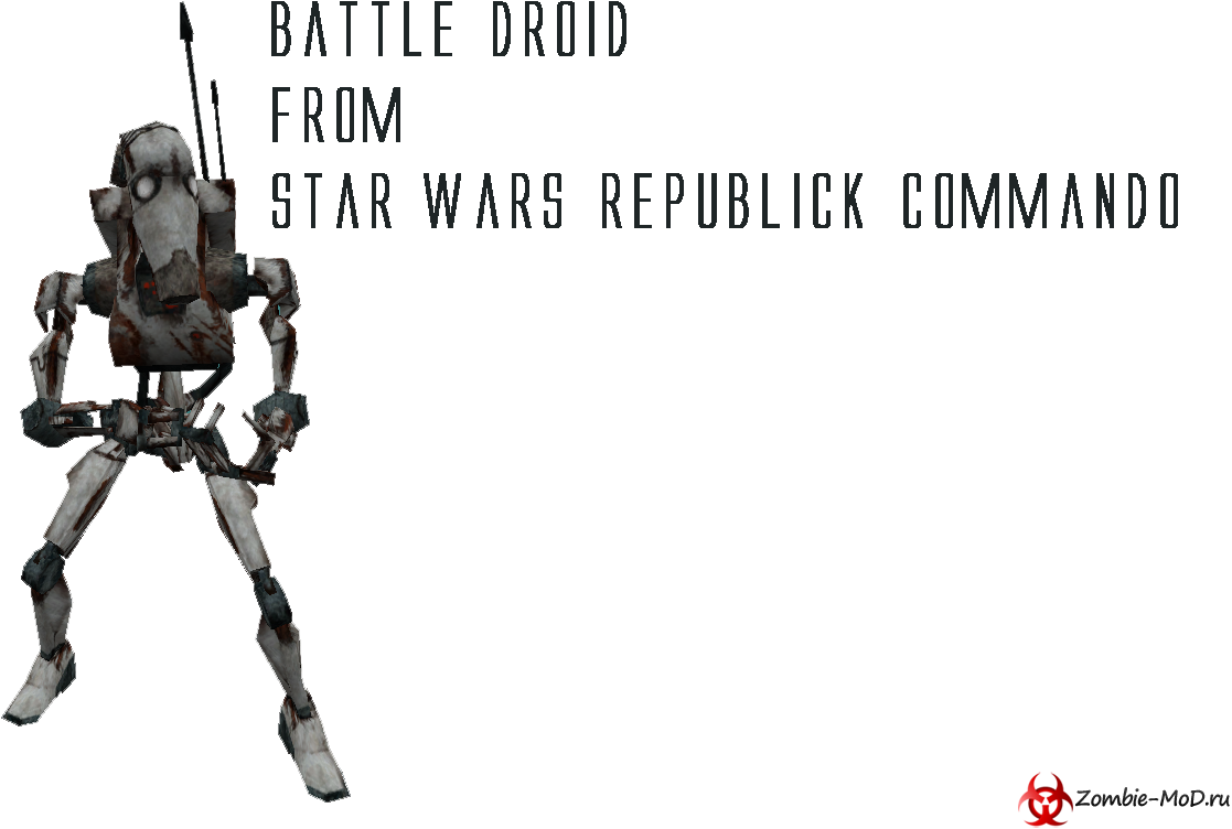 Star Wars Republic Commando Battle Droid