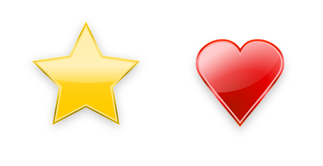 Starand Heart Icons