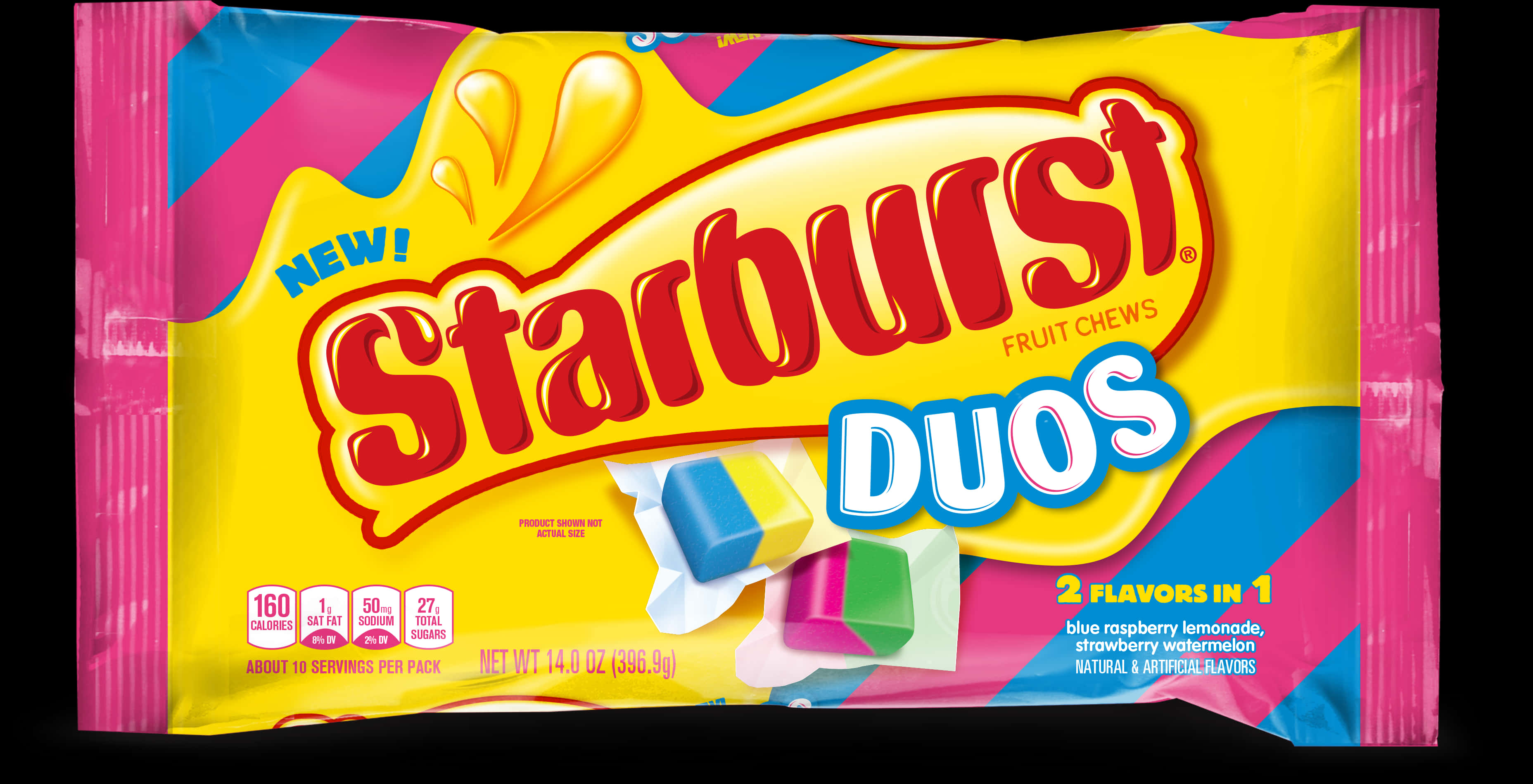 Starburst Duos Fruit Chews Package
