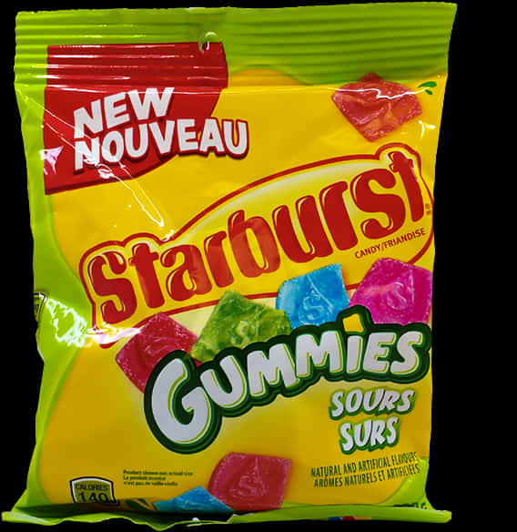 Starburst Gummies Sours New Packaging