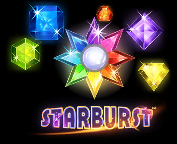 Starburst Slot Game Gemsand Logo