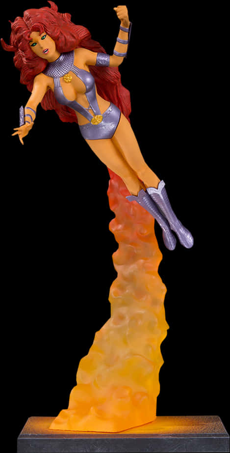 Starfire Statue Ascending Flame