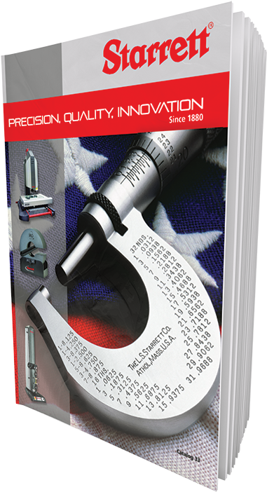 Starrett Precision Tools Catalog Cover