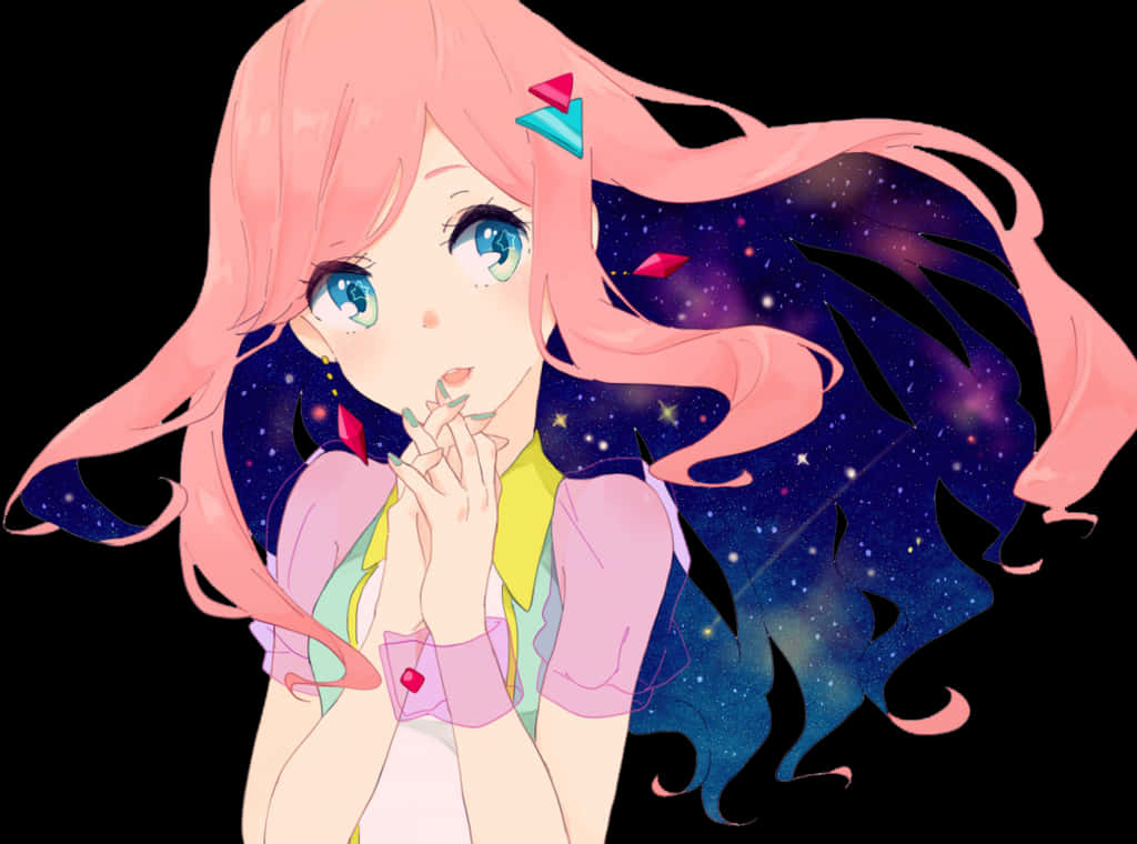 Starry Eyed Anime Girl