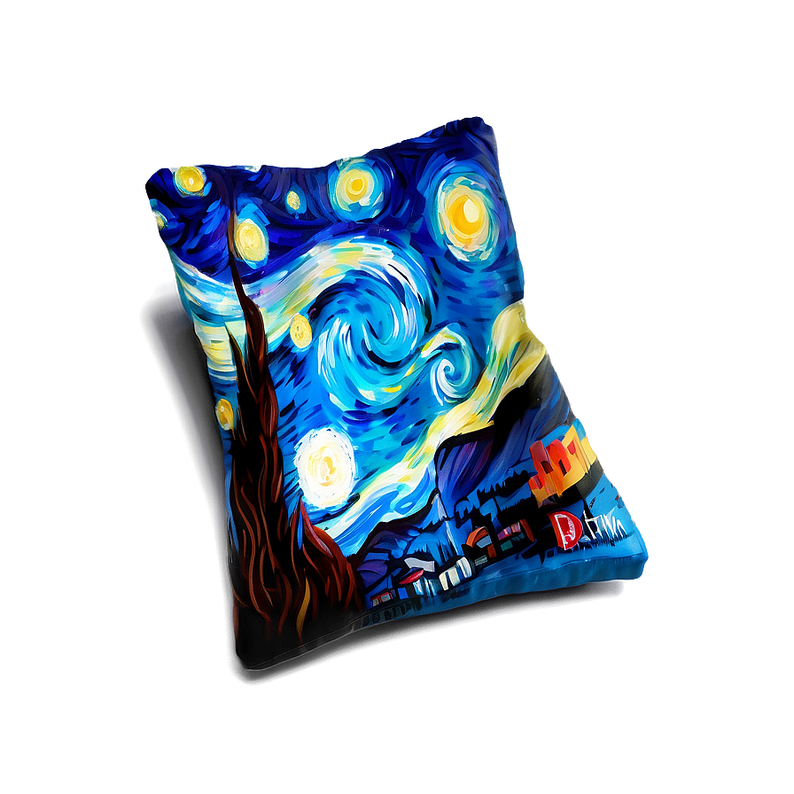 Starry Night Cornhole Bag Png 75