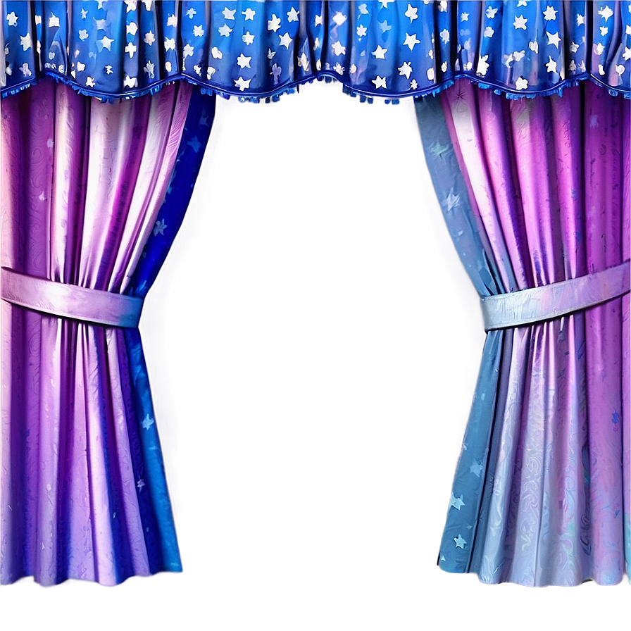 Starry Night Curtain Png 05252024