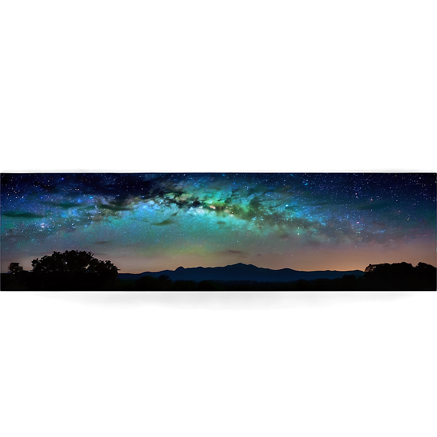 Starry Sky Horizon Png 06252024