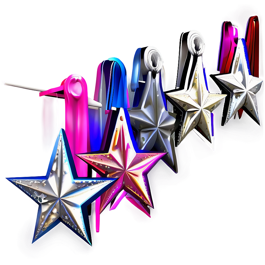 Stars Banner Transparent Png 05252024