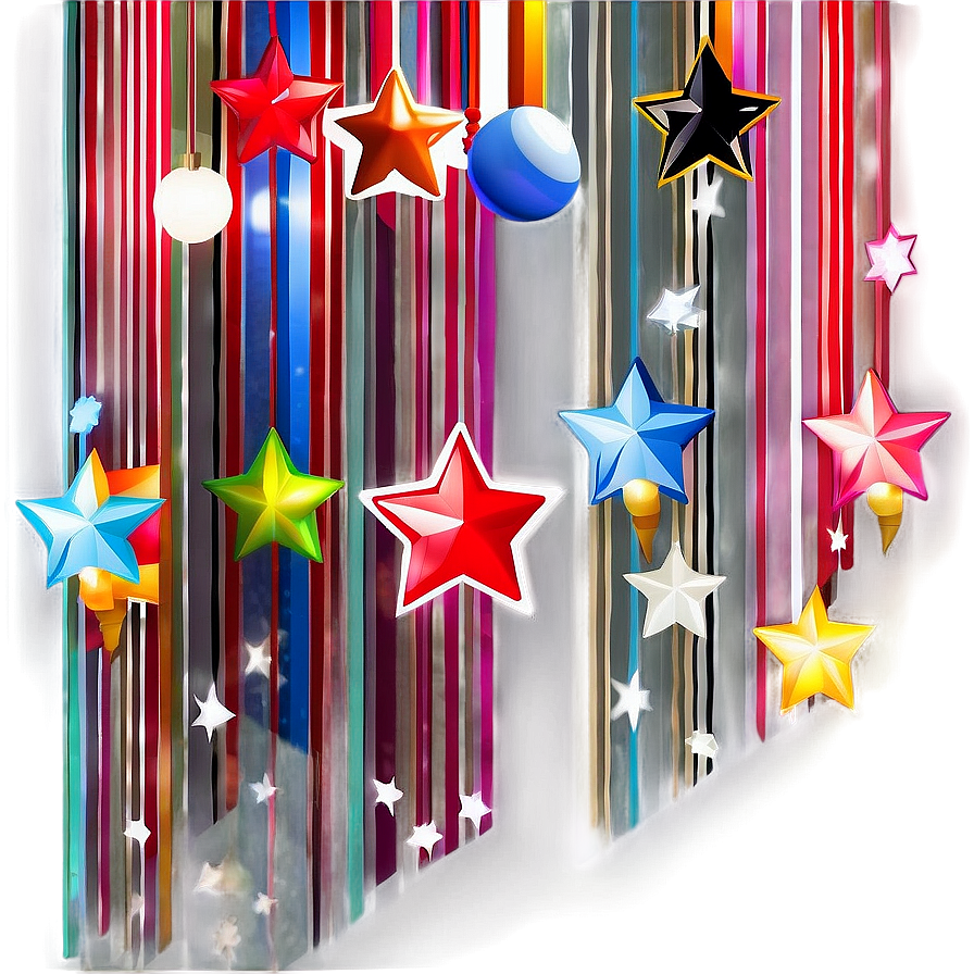 Stars Decoration Transparent Png 05252024