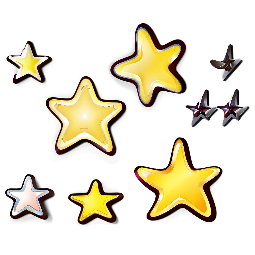 Stars Outline Transparent Png Jdl