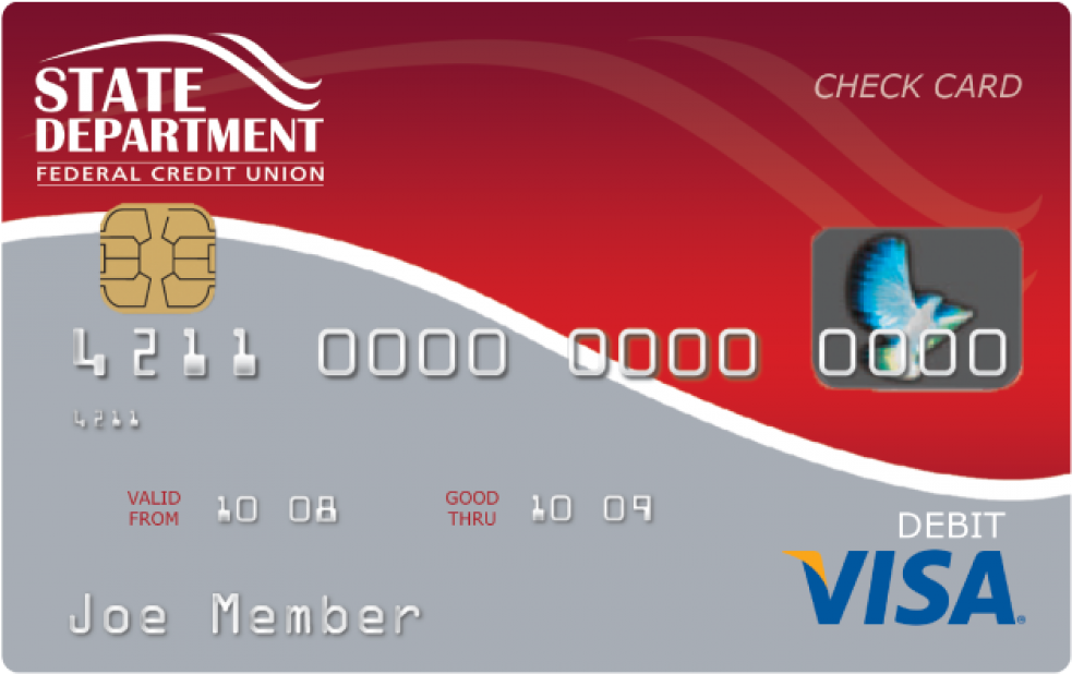 State Department Federal Credit Union Debit Card