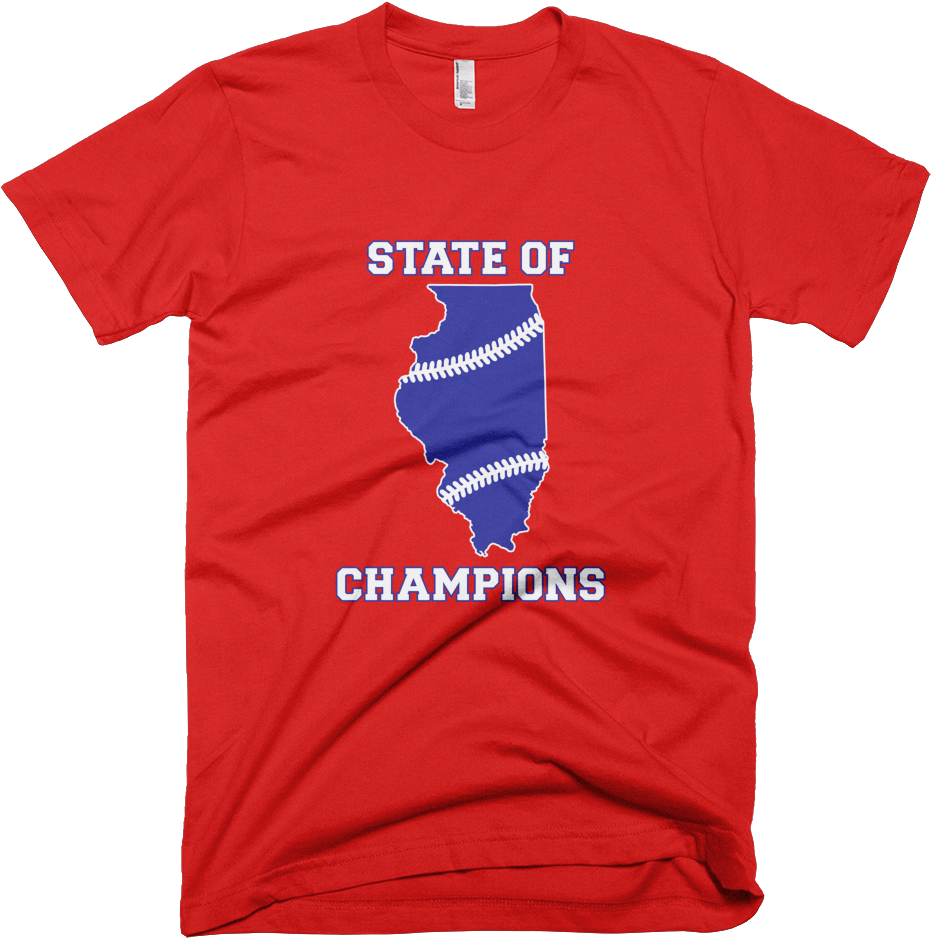 Stateof Champions Baseball Stitch Tshirt