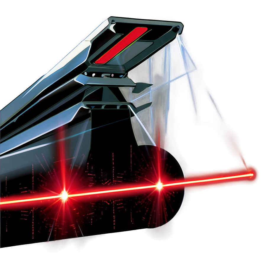 Static Red Laser Beam Illustration Png 06272024