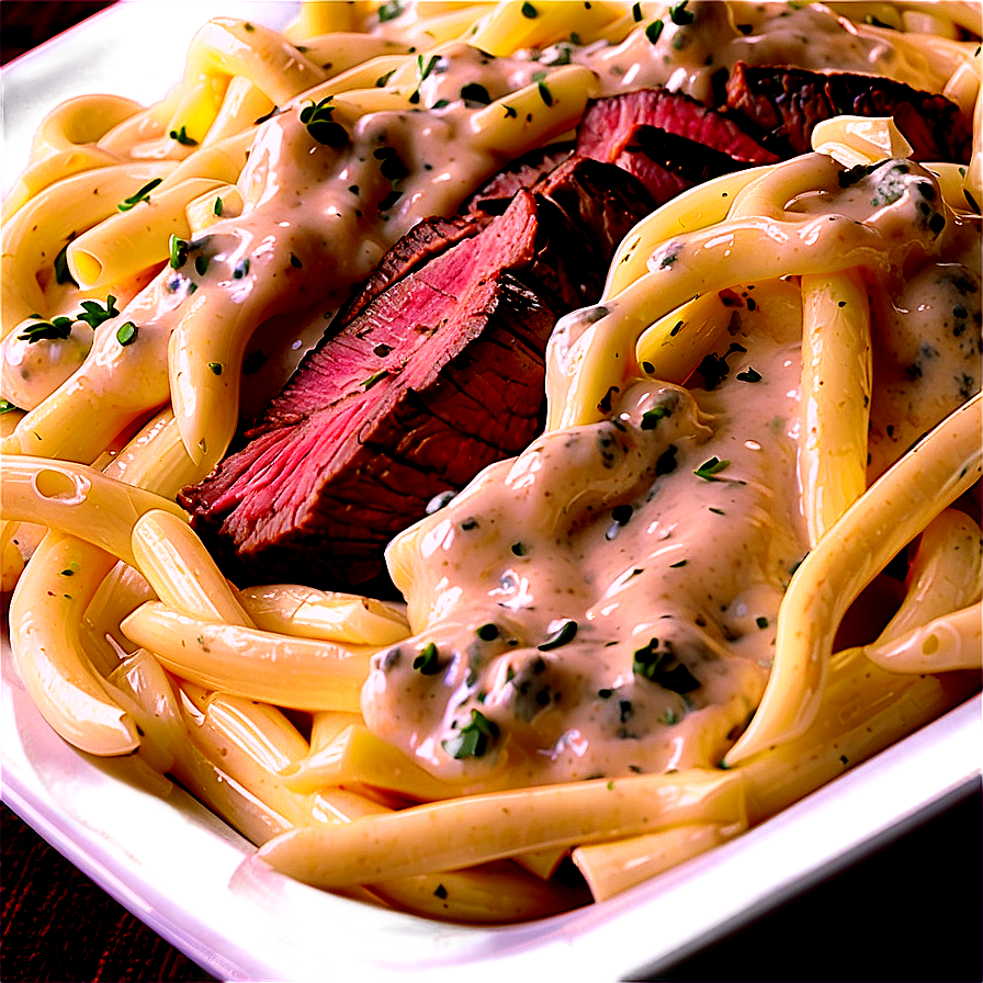 Steak Gorgonzola Alfredo Png Jyq61