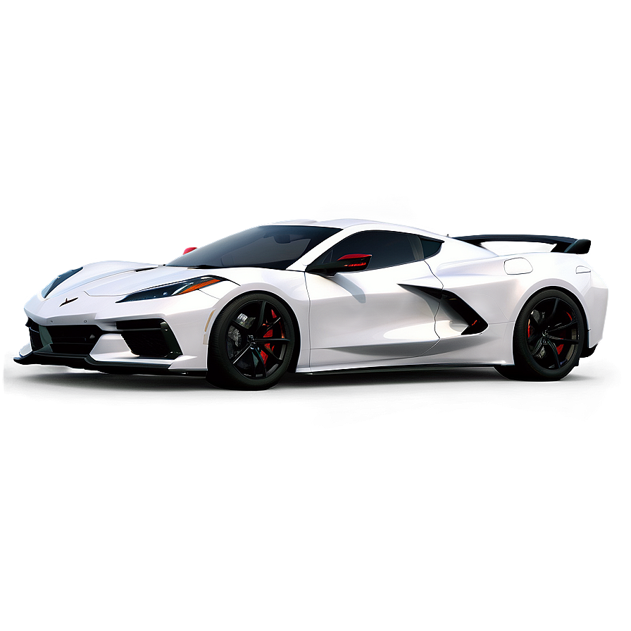 Stealth Mode Corvette C8 Png 67