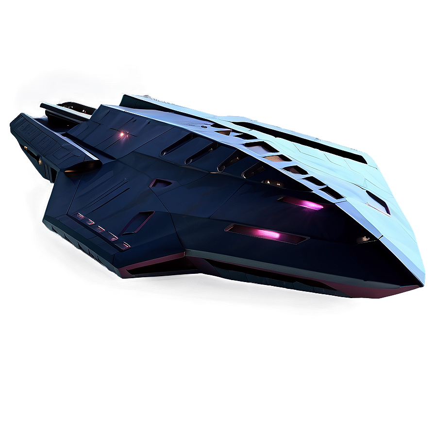 Stealth Starship Design Png 32