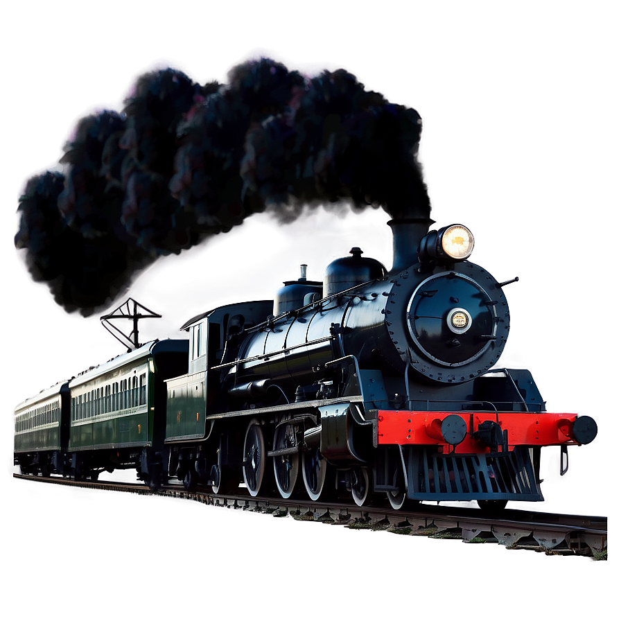 Steam Train Silhouette Png 71