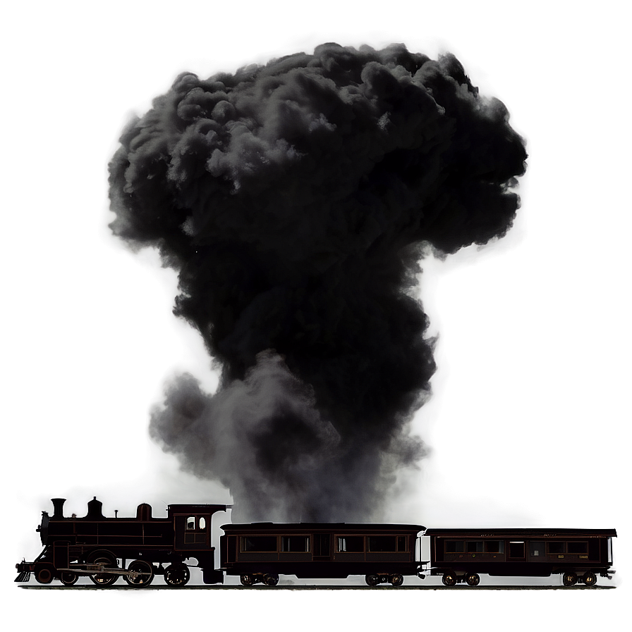 Steam Train Silhouette Png Qlc