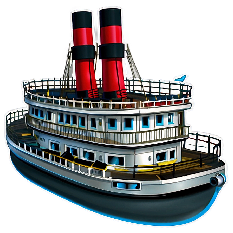 Steamboat Ship Png 63