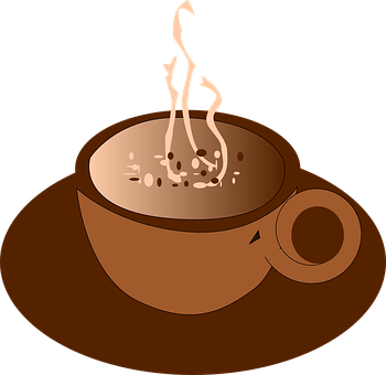 Steaming Coffee Cup Clipart