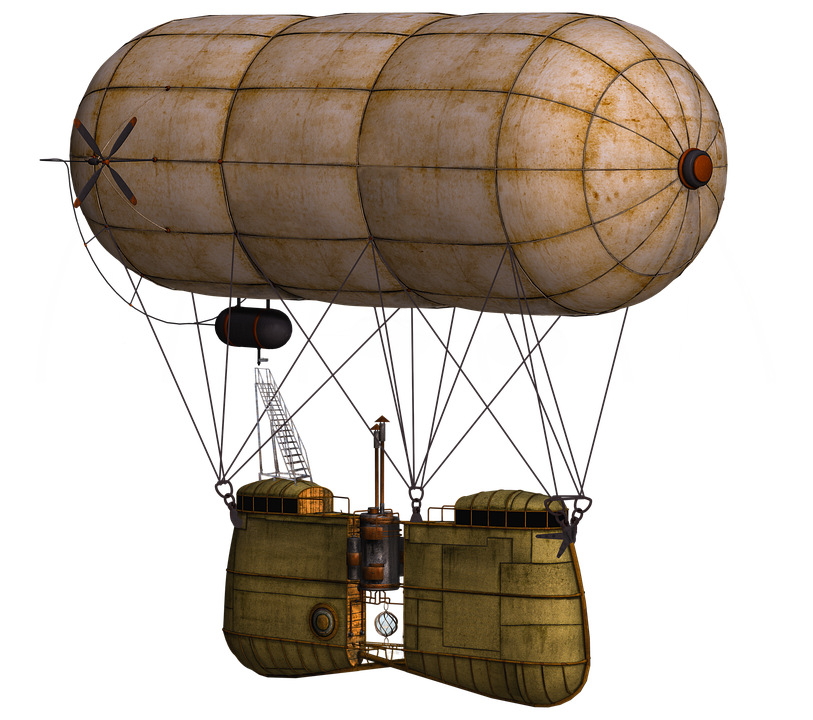 Steampunk Airship Design