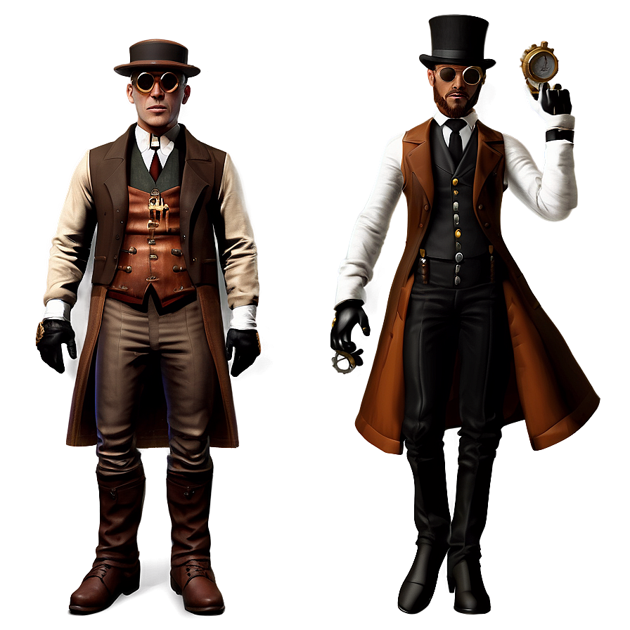 Steampunk Characters Png Wfj