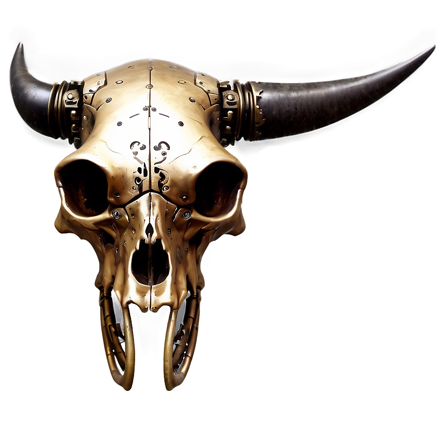 Steampunk Cow Skull Png 53