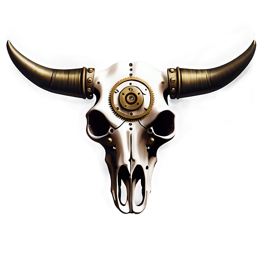 Steampunk Cow Skull Png Llq17