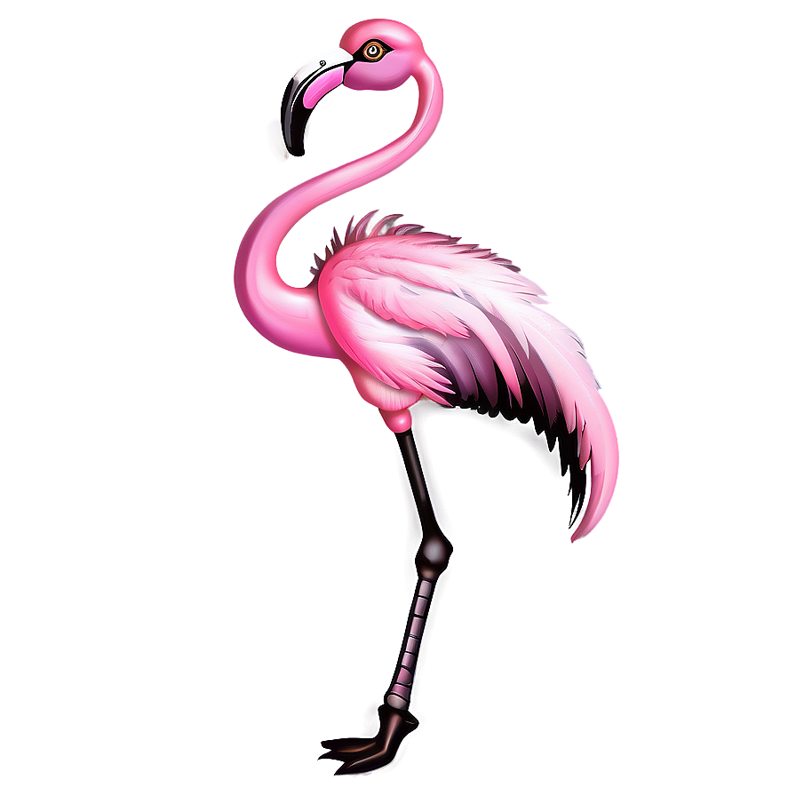 Steampunk Flamingo Design Png 40