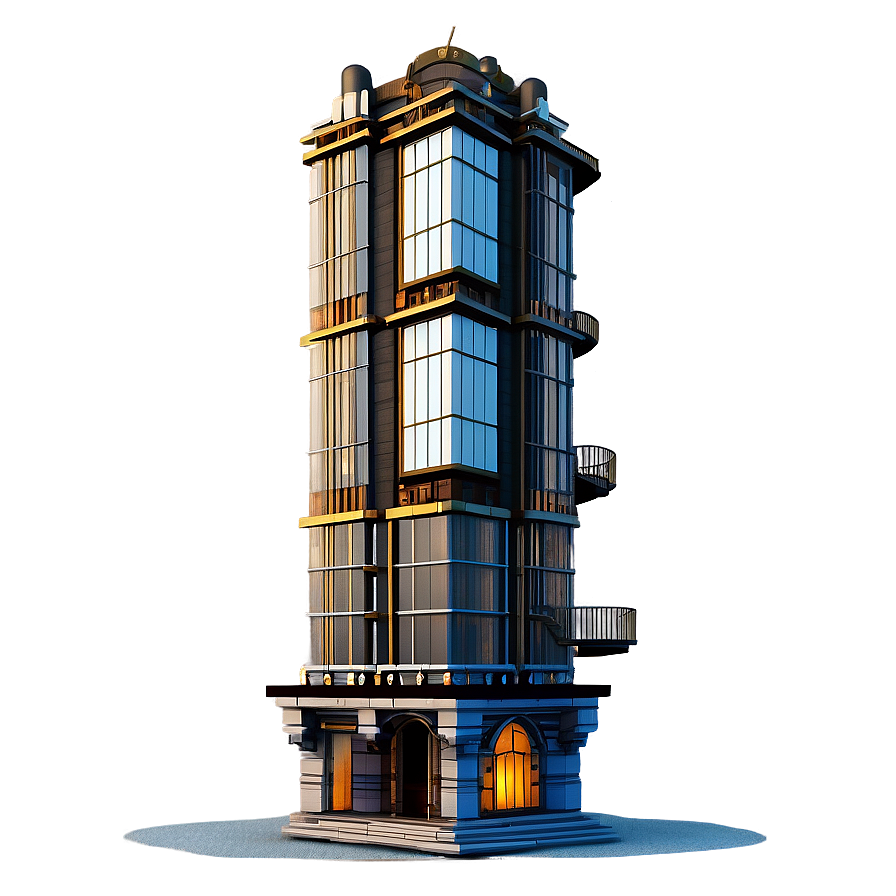 Steampunk Inspired Building Png 71