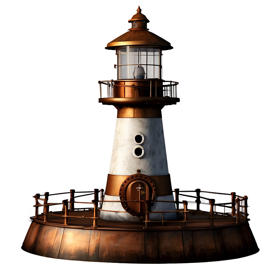 Steampunk Lighthouse Png 05242024