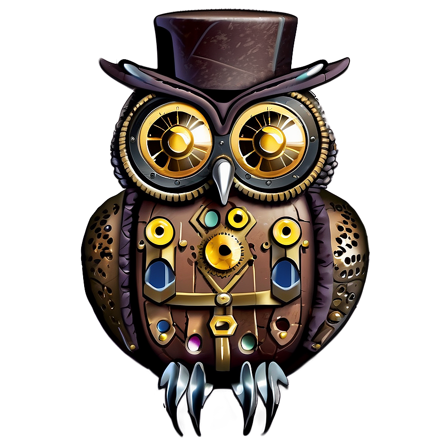 Steampunk Owl Png Sii