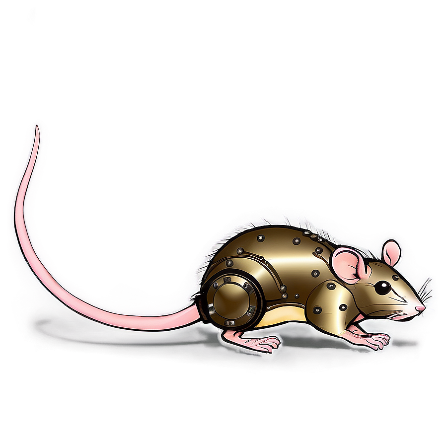 Steampunk Rat Png Qfd