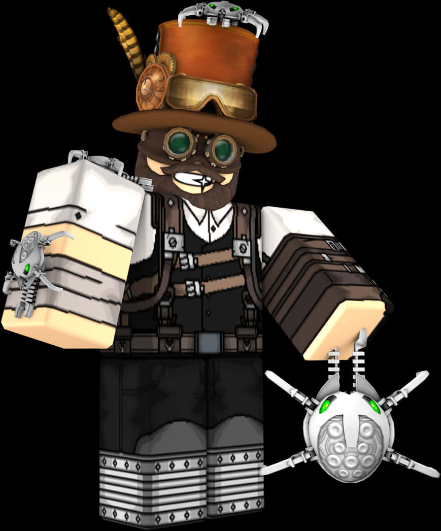 Steampunk Roblox Character
