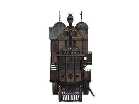 Steampunk_ Structure_ Concept_ Art