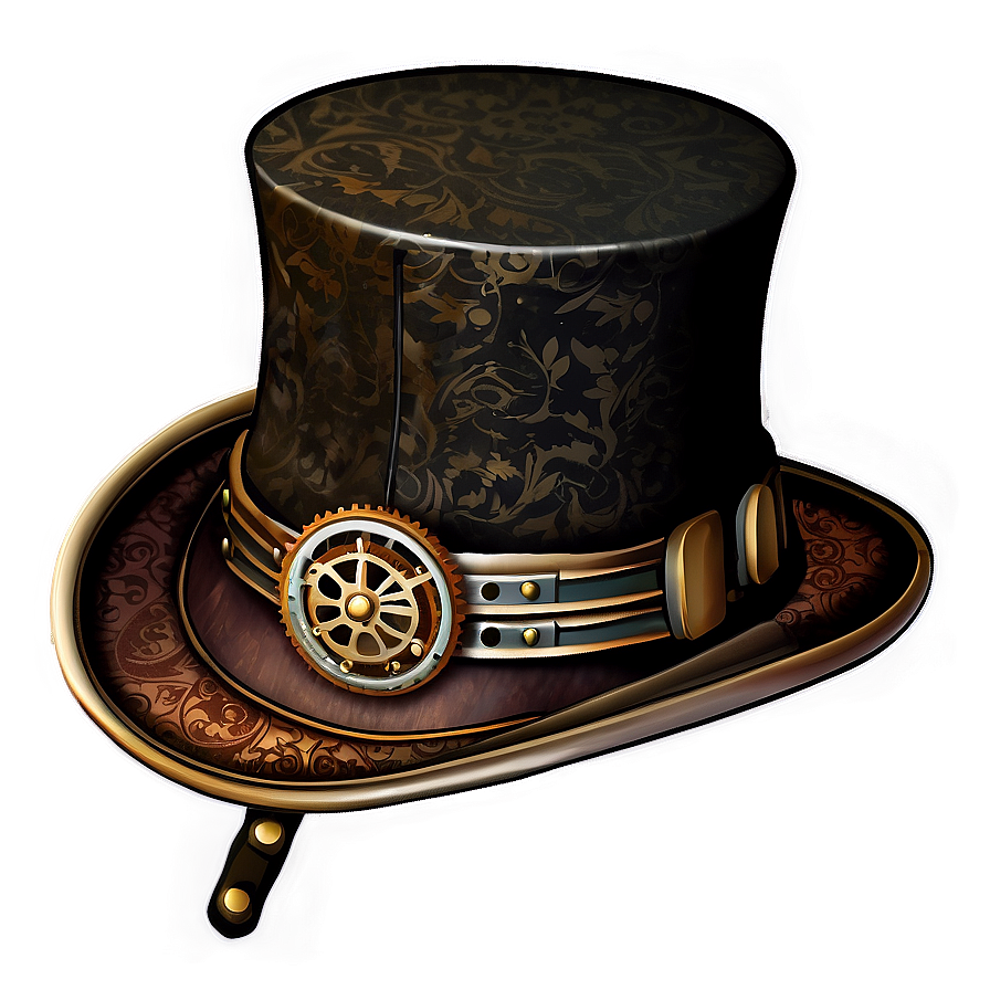 Steampunk Top Hat Png 05042024