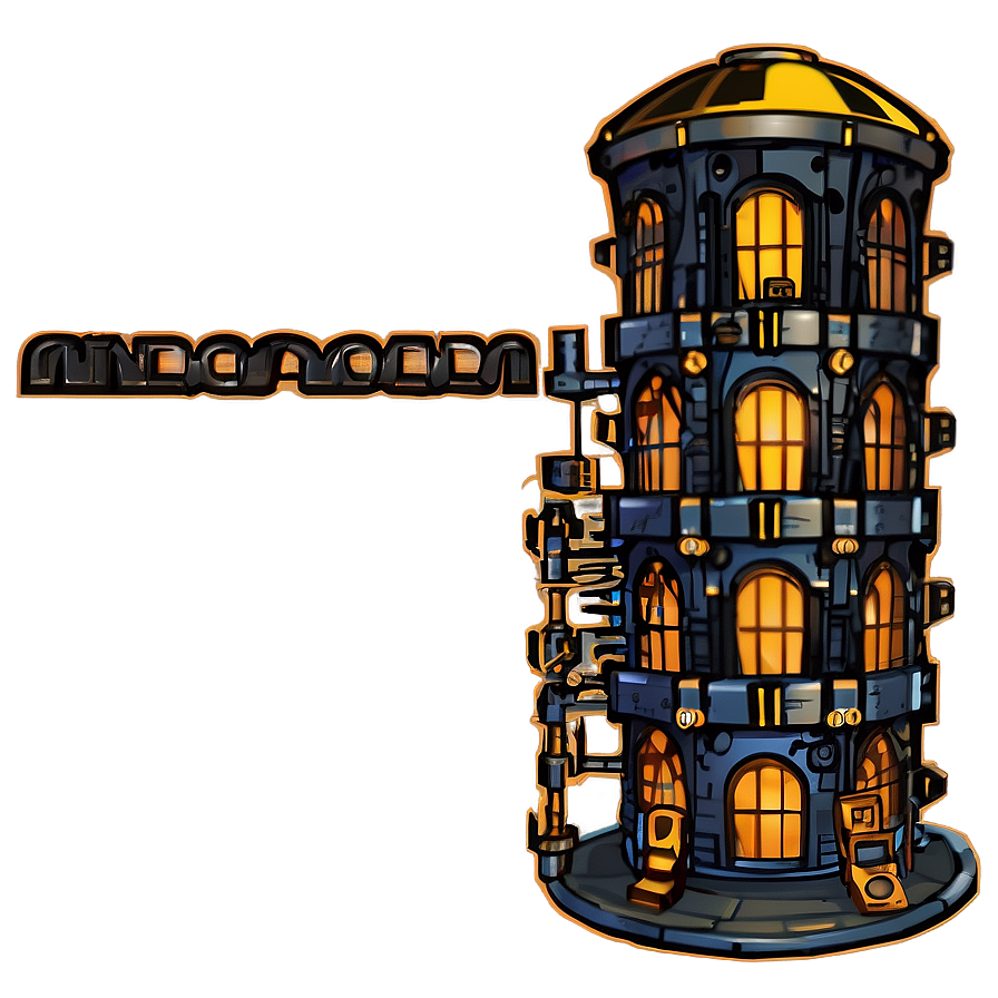 Steampunk Tower Png 35