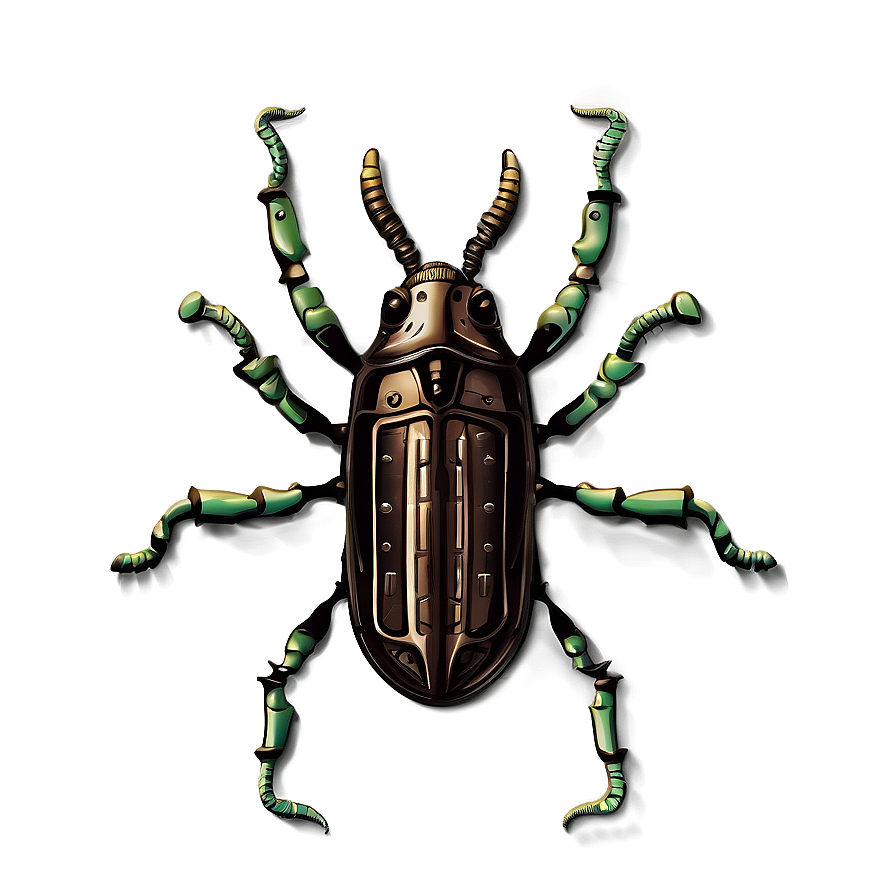 Steampunk Weevil Illustration Png 56