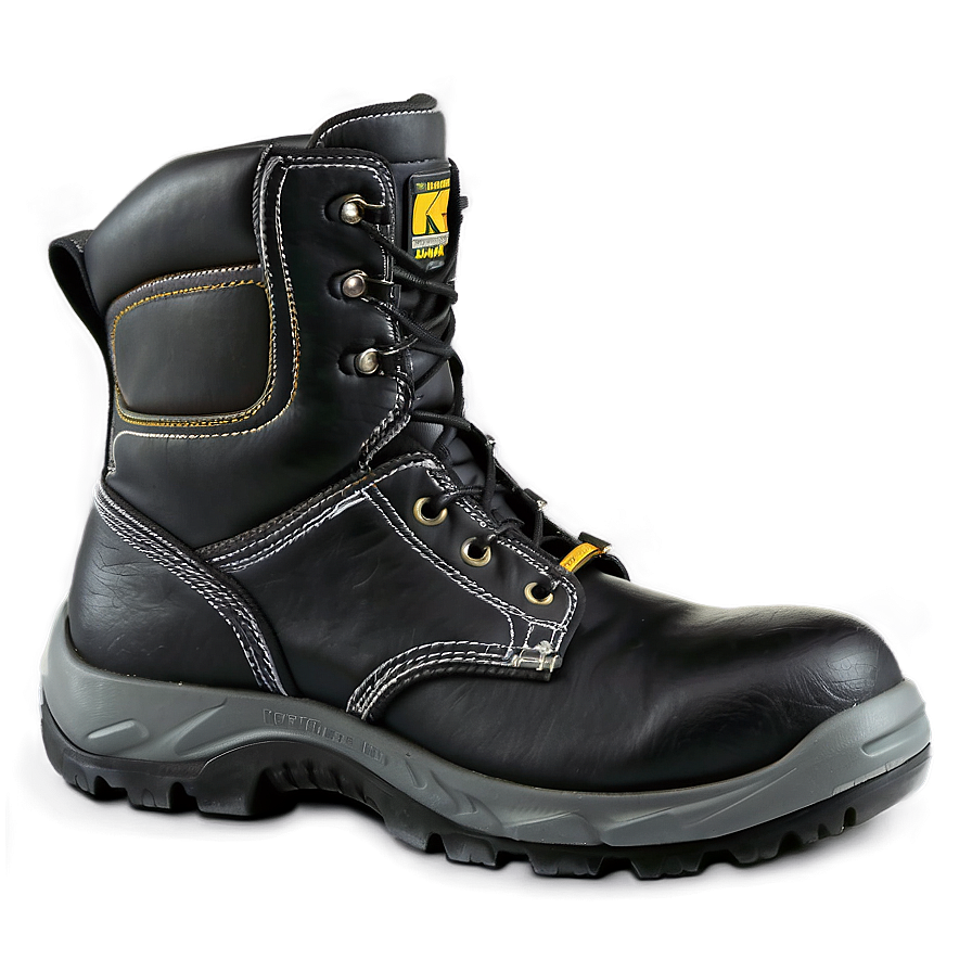 Steel Toe Safety Boot Png 06132024