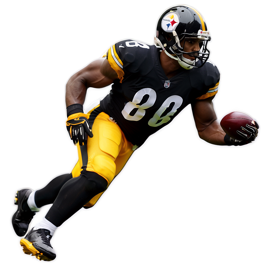 Steelers Football Player Png Lvi89