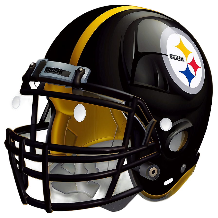 Steelers Helmet Vector Png Dom50