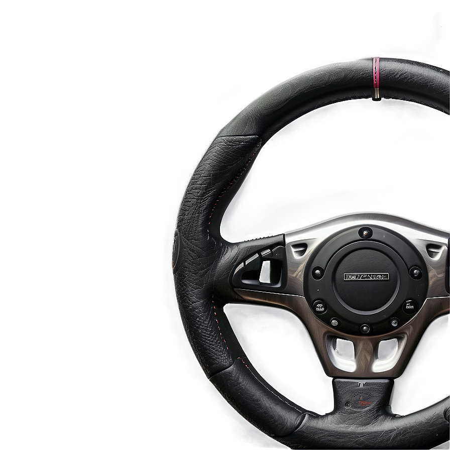 Steering Wheel On White Background Png Xvu35