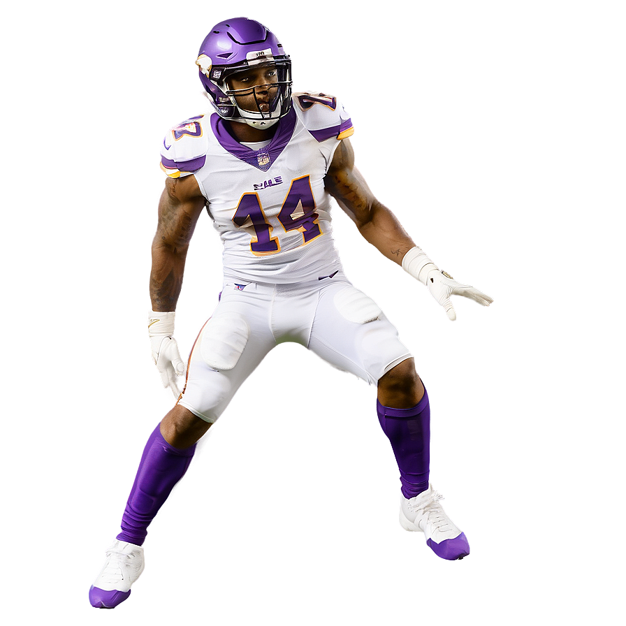 Stefon Diggs Athletic Stance Png 06202024