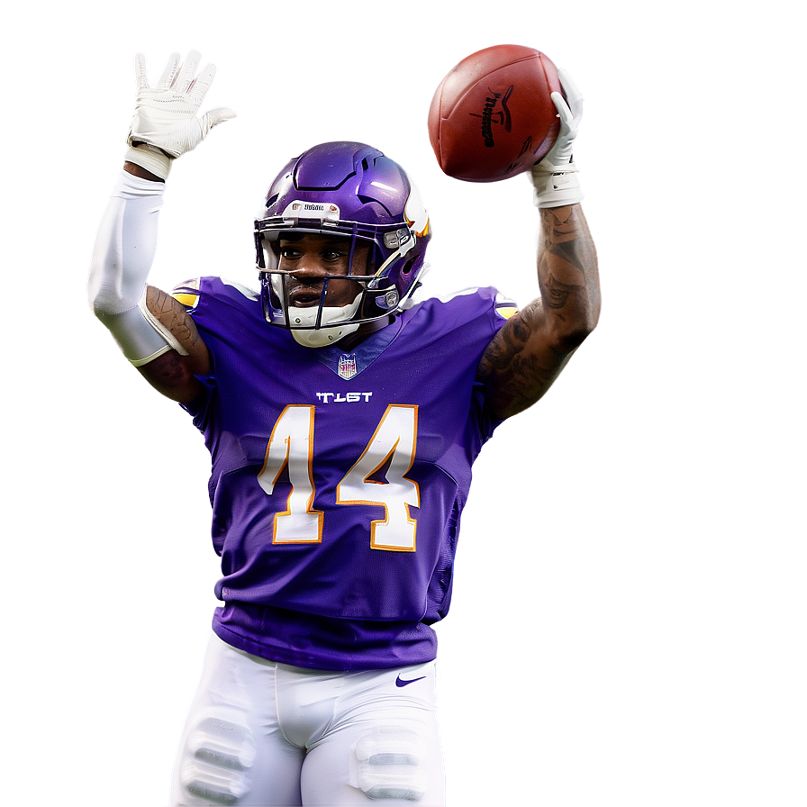 Stefon Diggs Record-breaking Reception Png Fpr