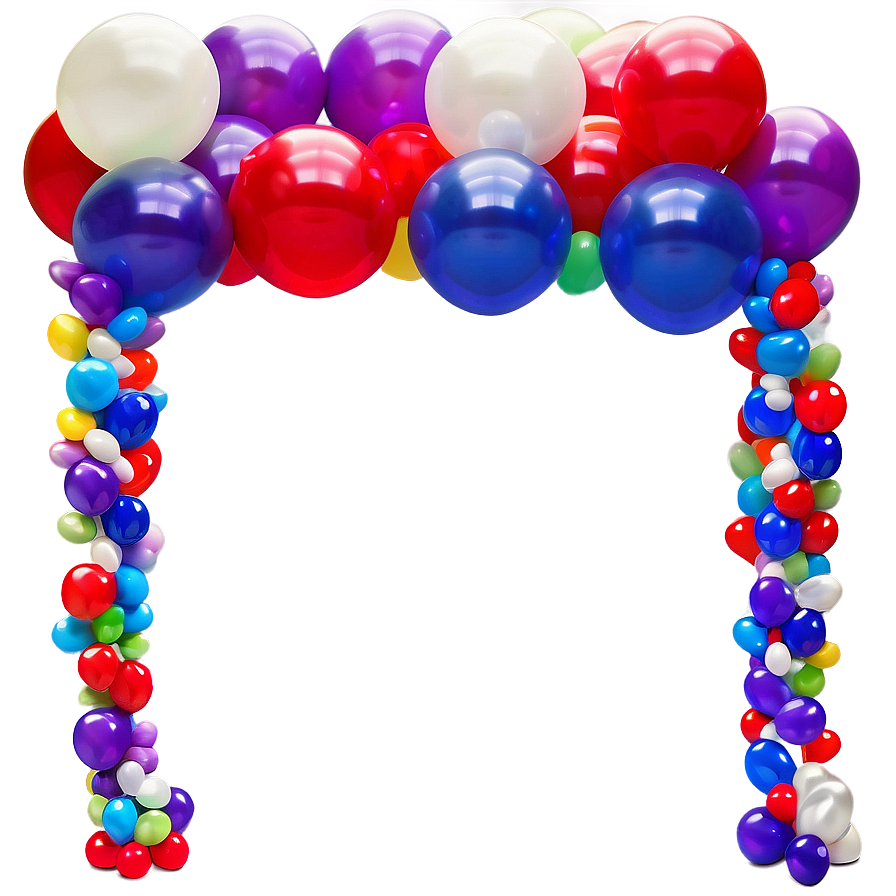 Step-by-step Balloon Garland Making Png 72